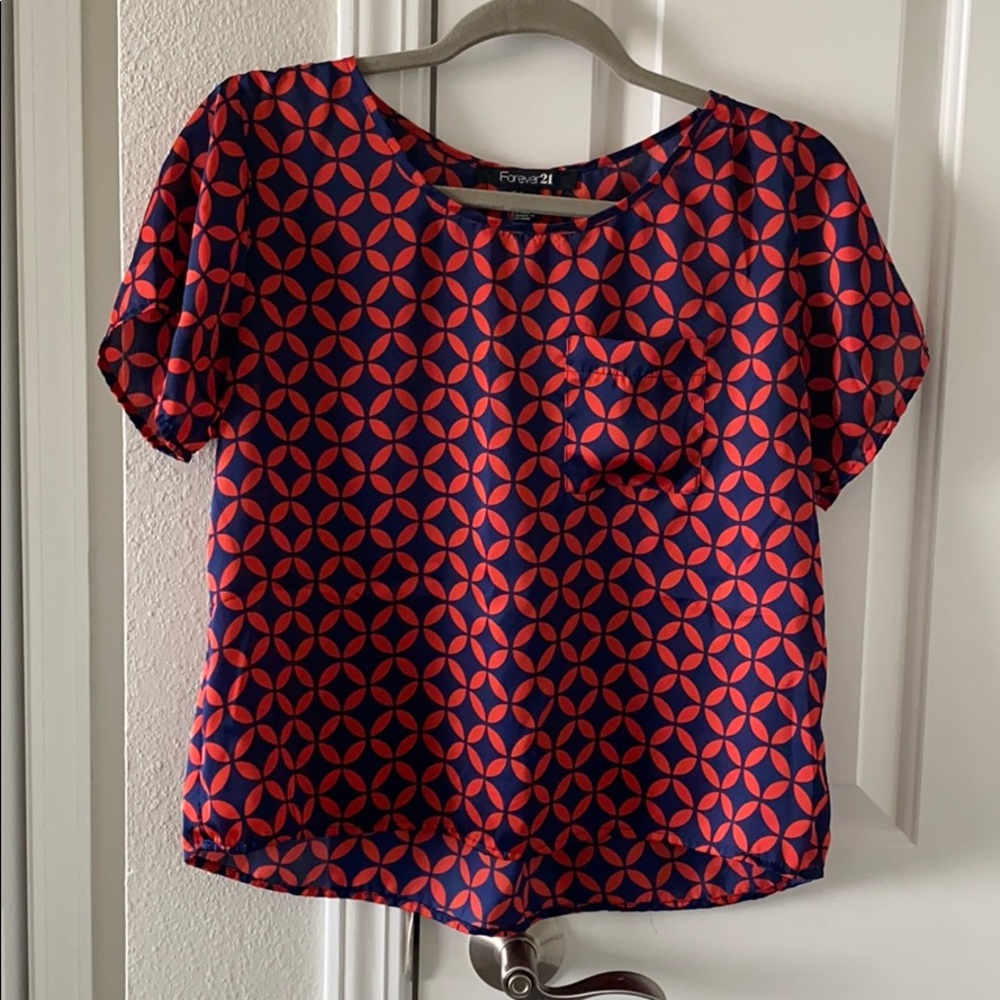Geometric Blouse